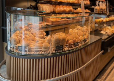 Rondell für eine Bäckertheke