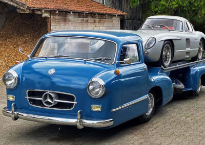 Scheiben für Uhlenhaut Coupé und seinen Renntransporter